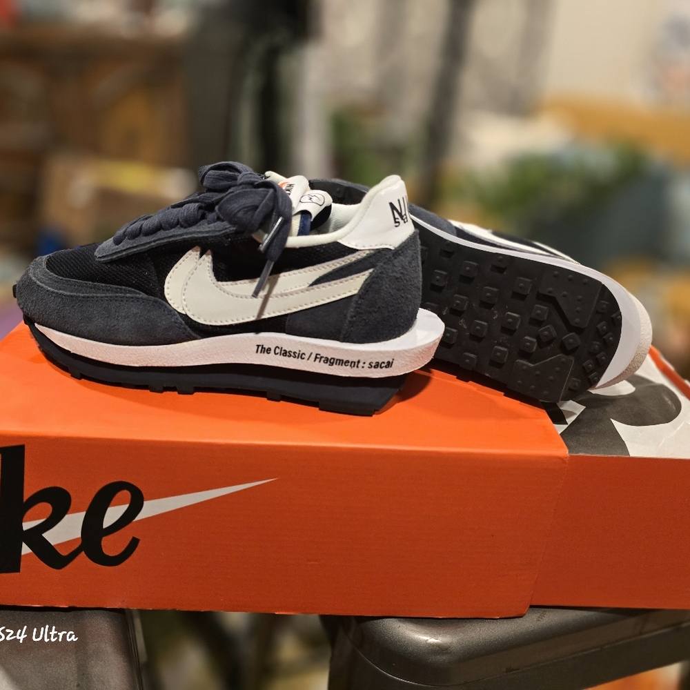 Nike Waffle Sacai Fragment shoes